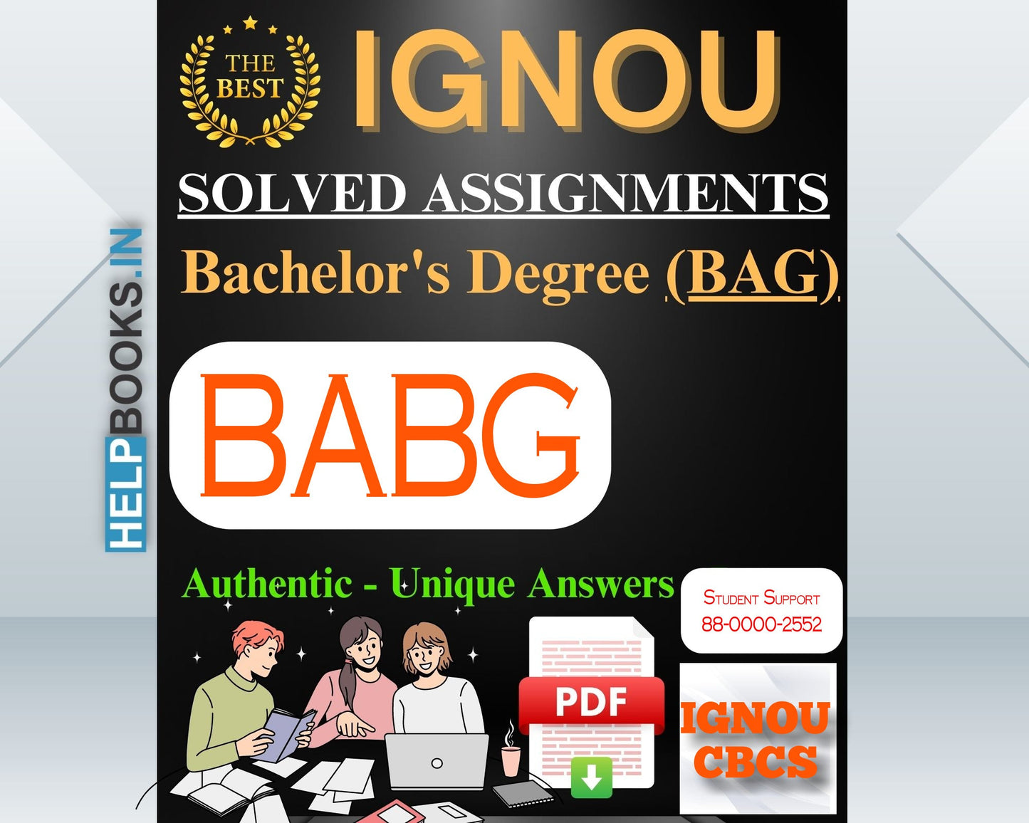 IGNOU Bachelor's Degree Understanding B.R. Ambedkar, BABG-171 Solved Assignment (Session: July 2024 - January 2025)