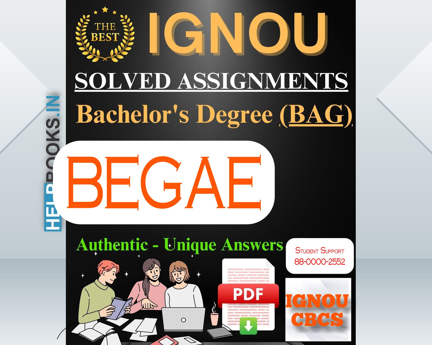 IGNOU Bachelor's Degree English Communication Skills, BEGAE-182 Solved Assignment (Session: July 2024 - January 2025)