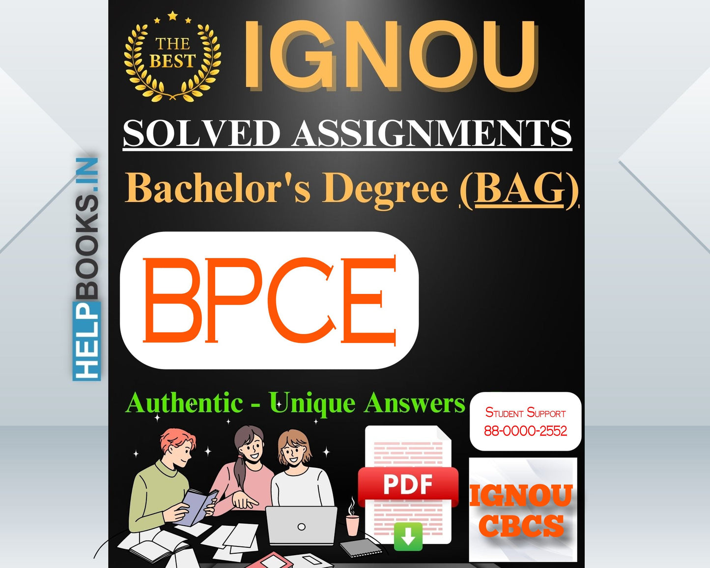 IGNOU Bachelor's Degree BPCE Psychology Solved Assignment