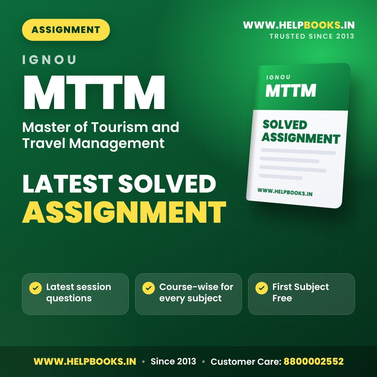 IGNOU MTTM Solved Assignment PDF - helpbooks.in