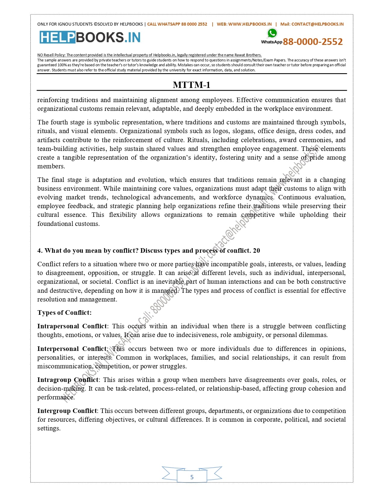 IGNOU Master of Tourism and Travel Management-MTTM Solved Assignment 2025 (New)