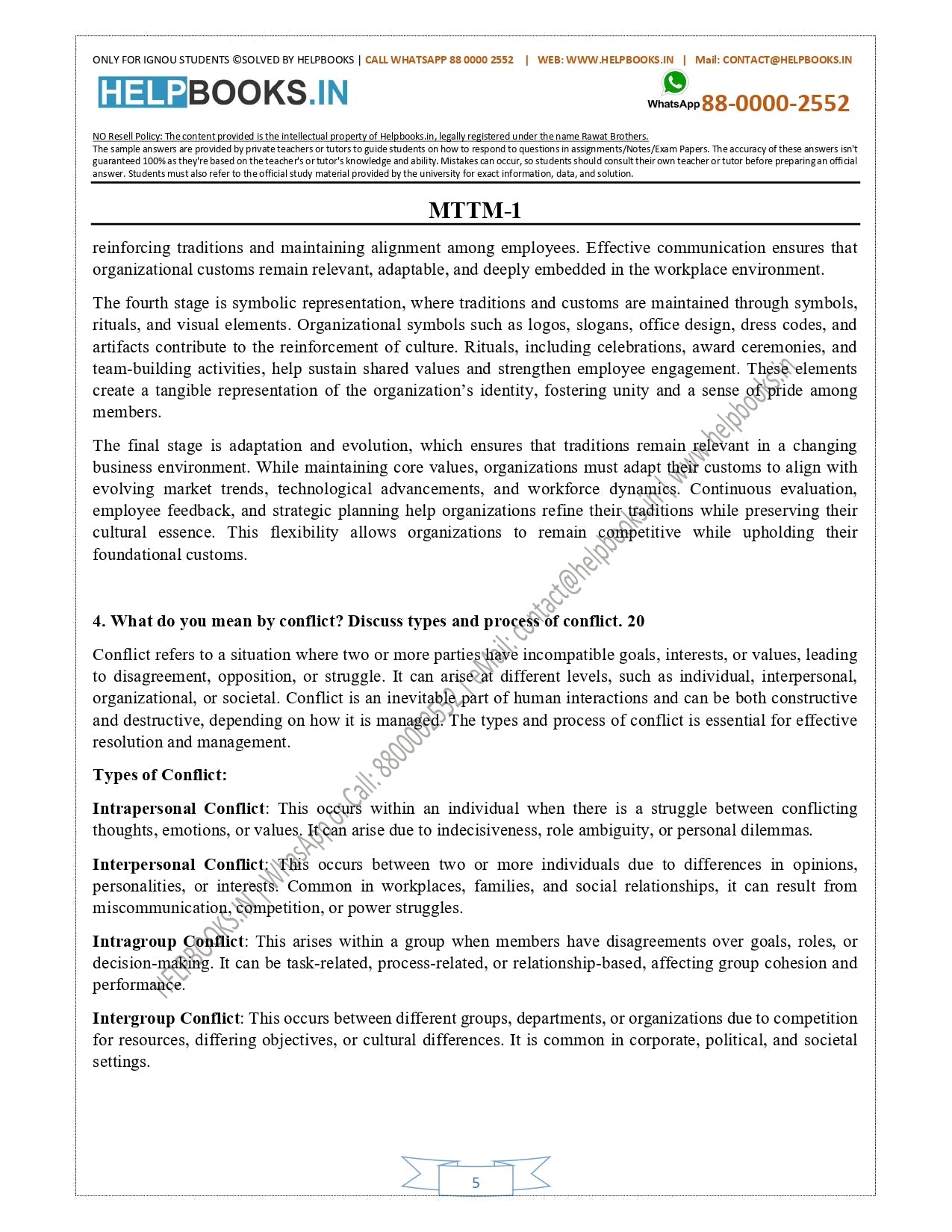 IGNOU Master of Tourism and Travel Management-MTTM Solved Assignment 2025 (New)