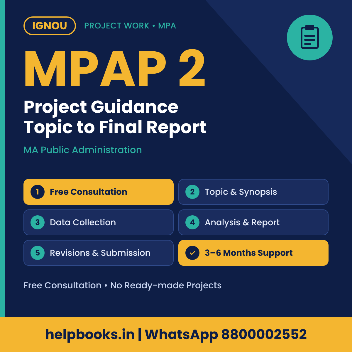 IGNOU MPAP 2 Project help for MA Public Administration – free consultation, synopsis and report guidance | helpbooks.in