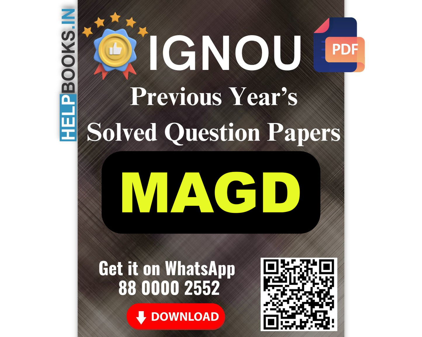 IGNOU Master of Arts (Gender and Development Studies) (MAGD)- 5 Previous Years Solved IGNOU Question Papers for 2024 Examinations