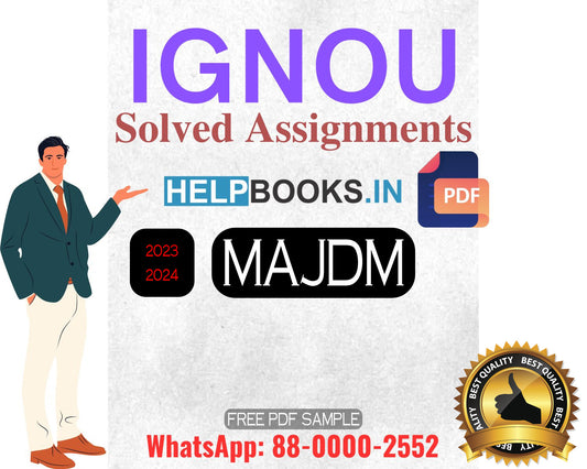 IGNOU MAJDM Solved Assignment 2024 : aster of Arts Journalism and Digital Media Latest Assignments