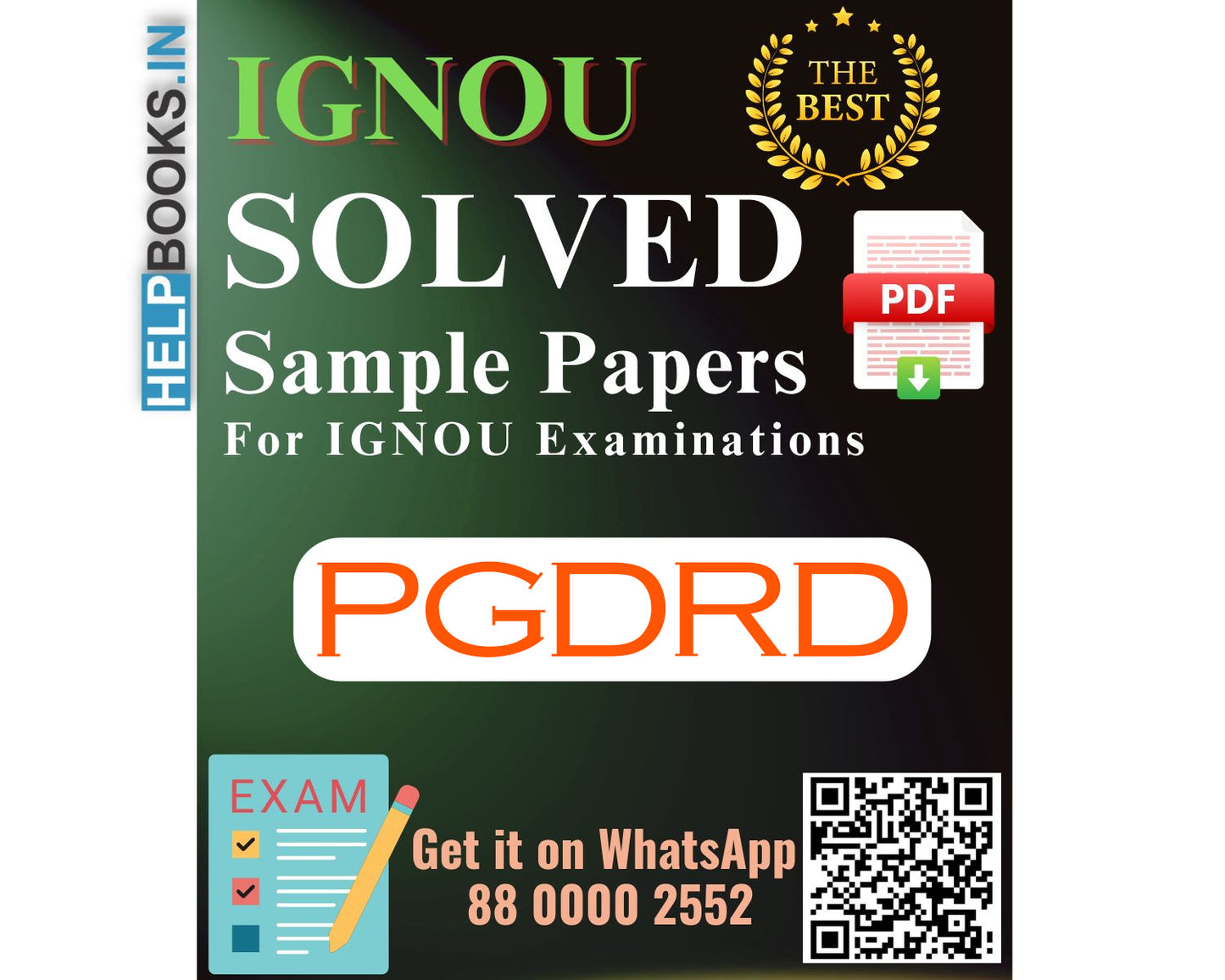 IGNOU Post Graduate Diploma in Rural Development (PGDRD) | Solved Sample Papers for Exams