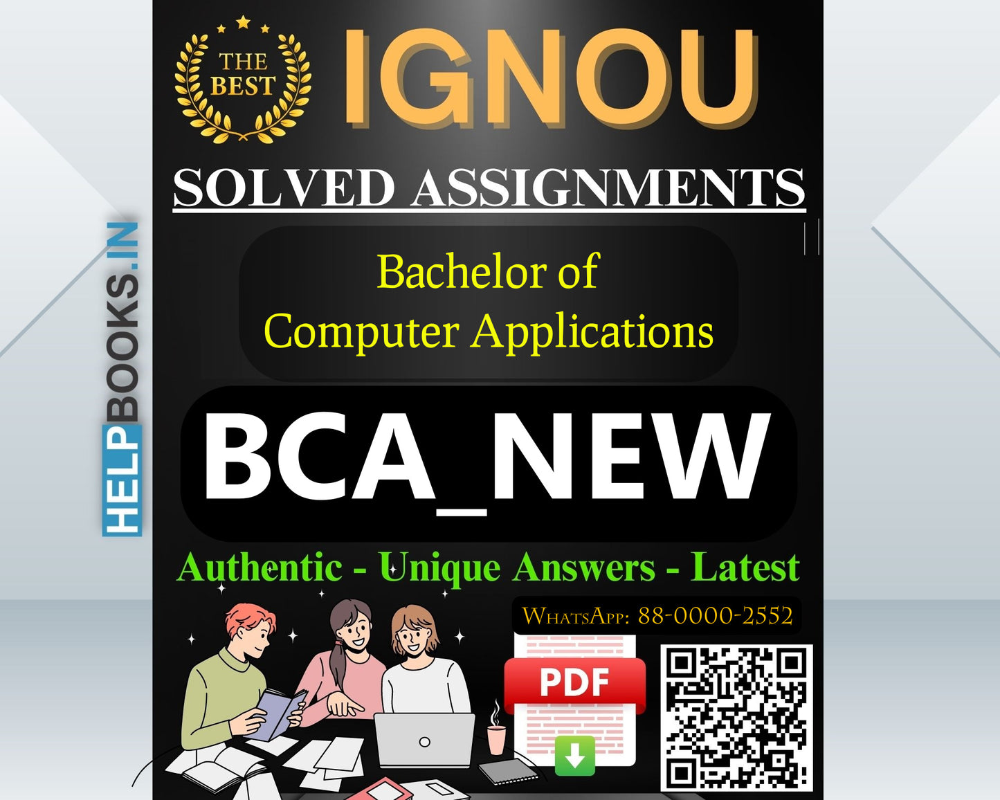 IGNOU Bachelor of Computer Applications (BCA_NEW) Assignments