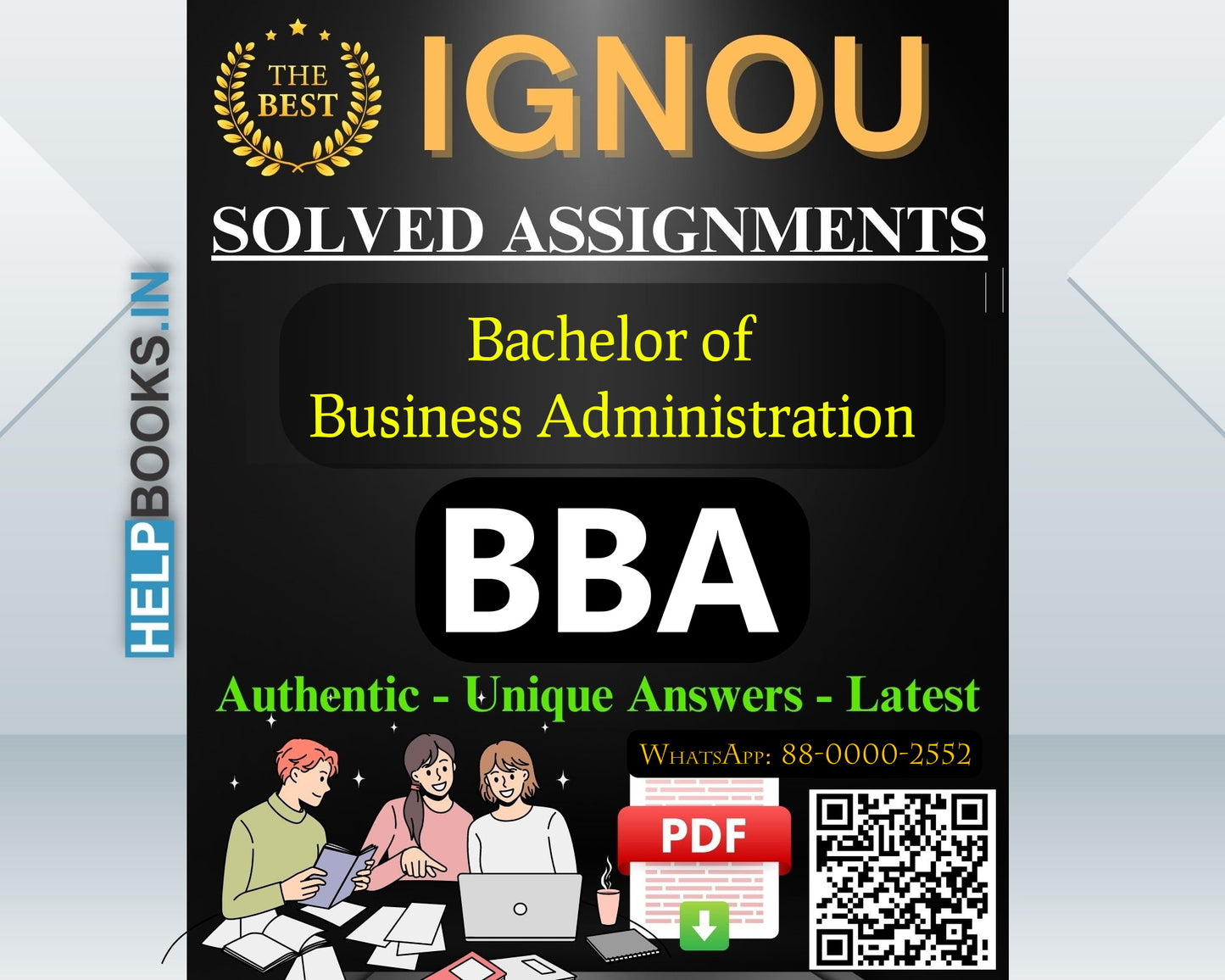 IGNOU Bachelor of Business Administration (BBA) Assignments