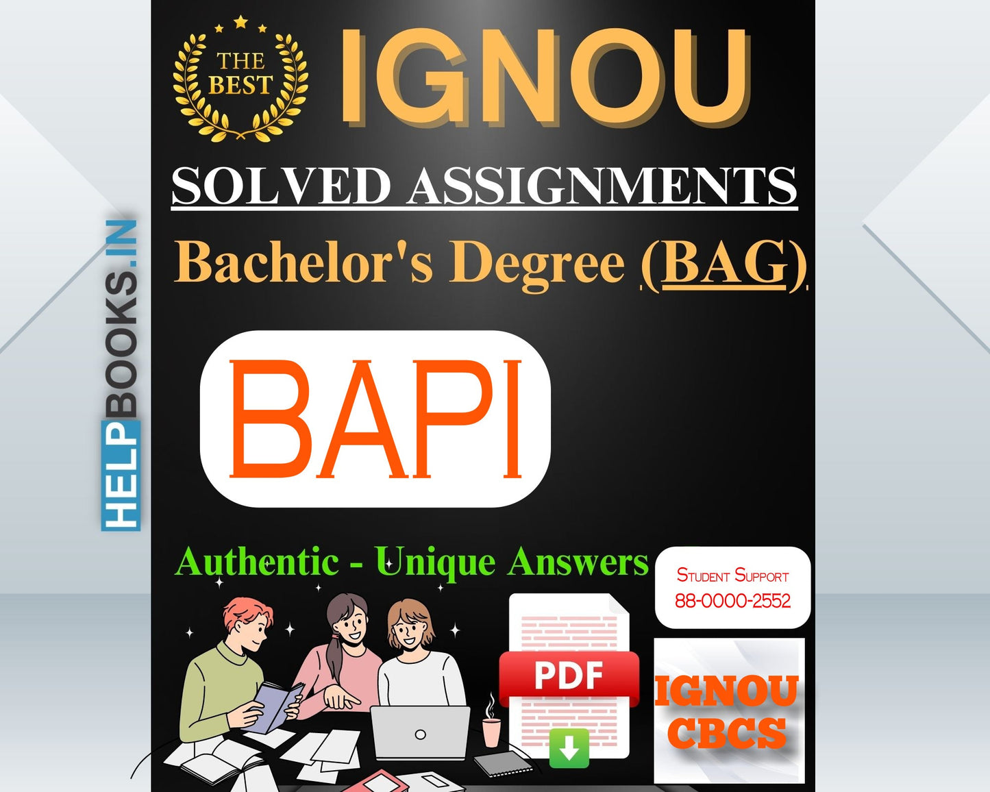 IGNOU BAPI Solved Assignment (Session: July 2024 - January 2025)