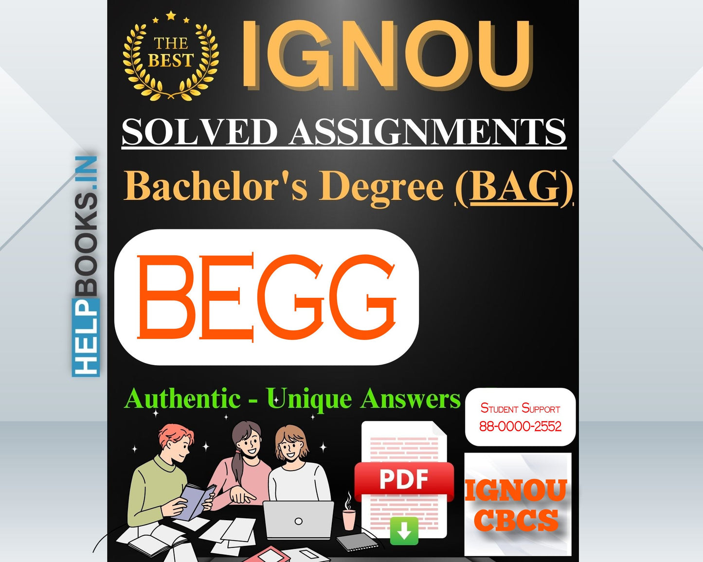 IGNOU Bachelor's Degree BEGG Generic Elective Course Solved Assignment (Session: July 2024 - January 2025)