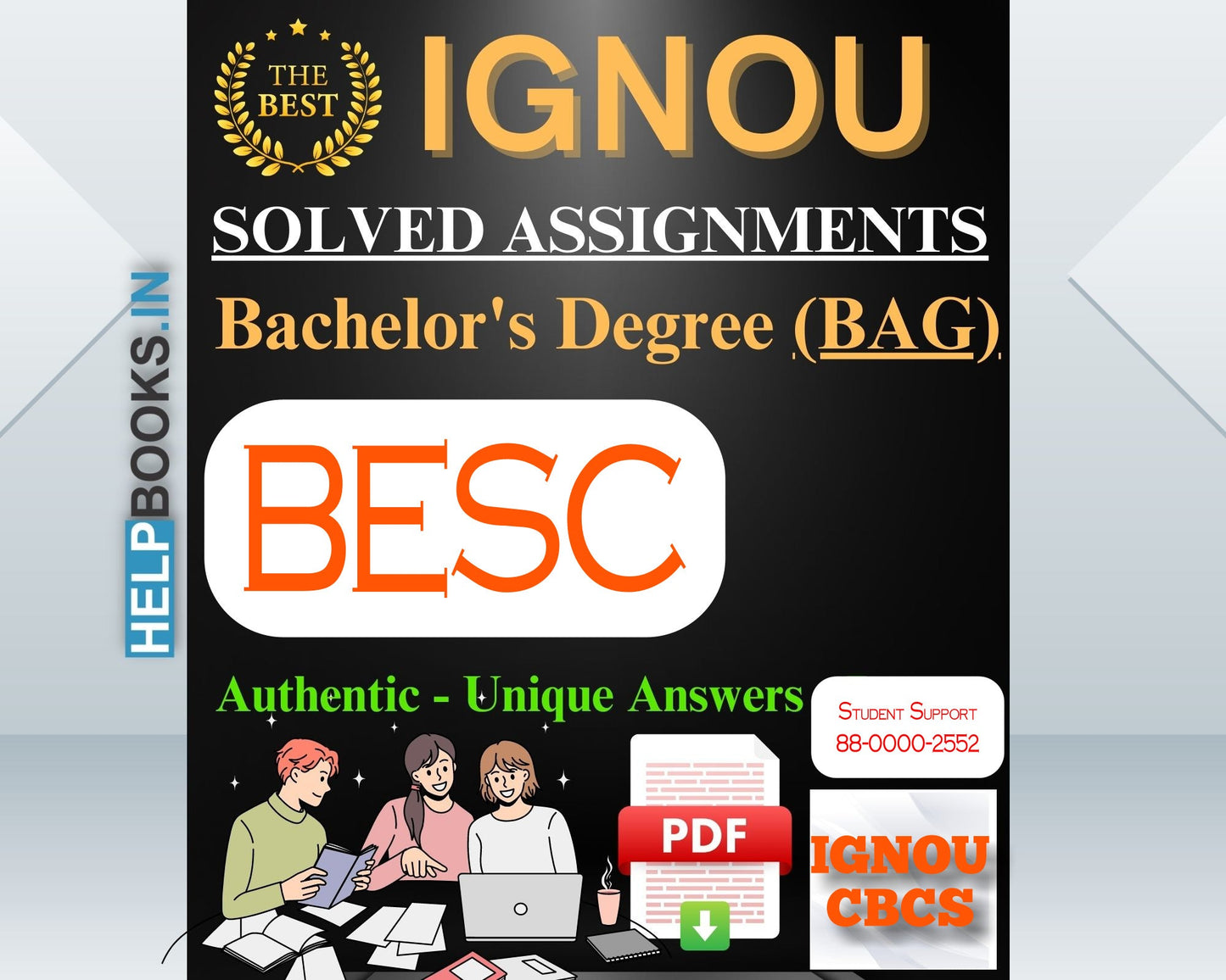 IGNOU Bachelor's Degree BESC Education Solved Assignment (Session: July 2024 - January 2025)