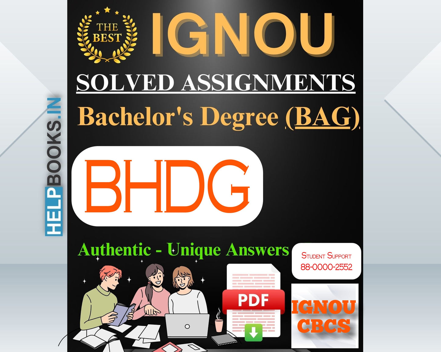 IGNOU Bachelor's Degree BHDG173, BHDG175 Solved Assignment (Session: July 2024 - January 2025)