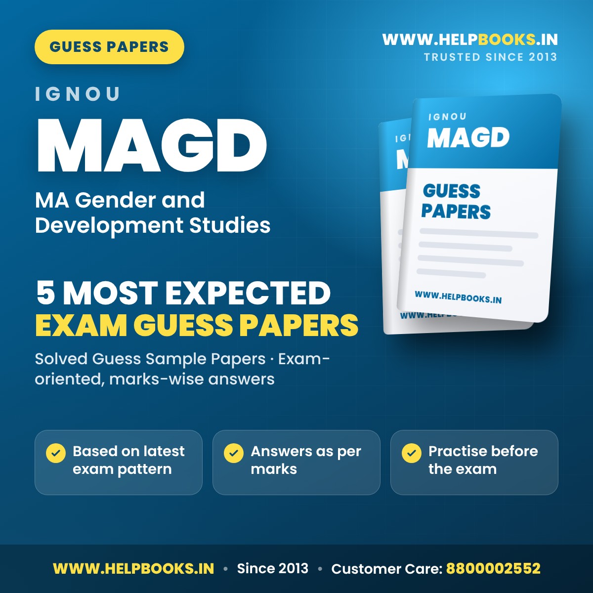 IGNOU MAGD 5 Most Expected Guess Papers PDF - helpbooks.in