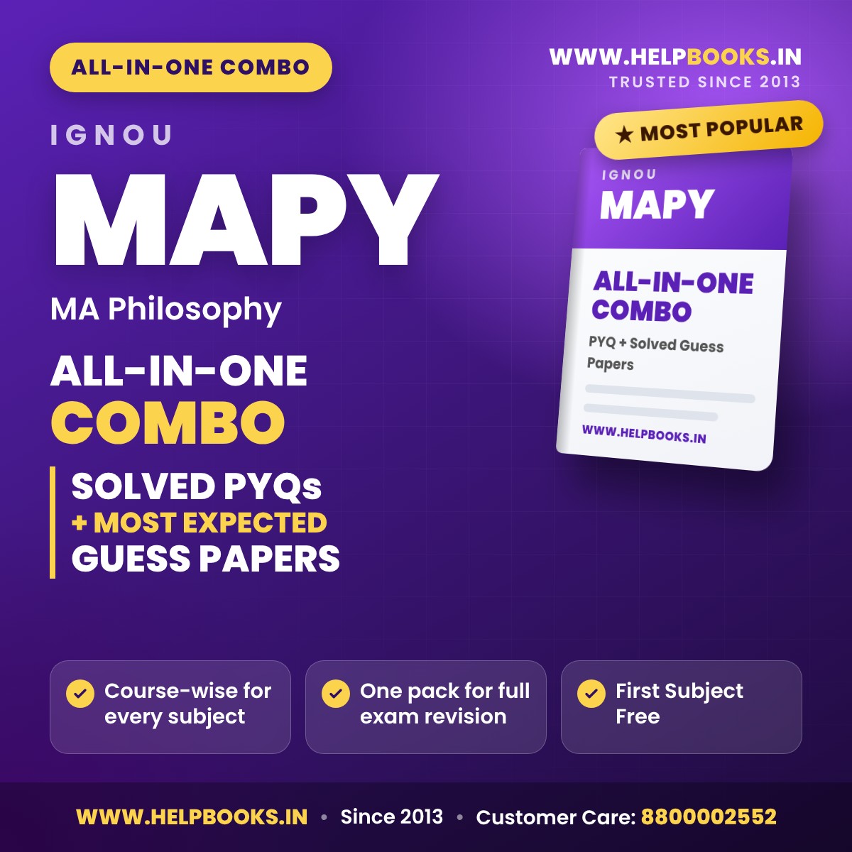 IGNOU MAPY All-in-One Combo PDF - helpbooks.in