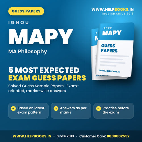 IGNOU MAPY 5 Most Expected Guess Papers PDF - helpbooks.in