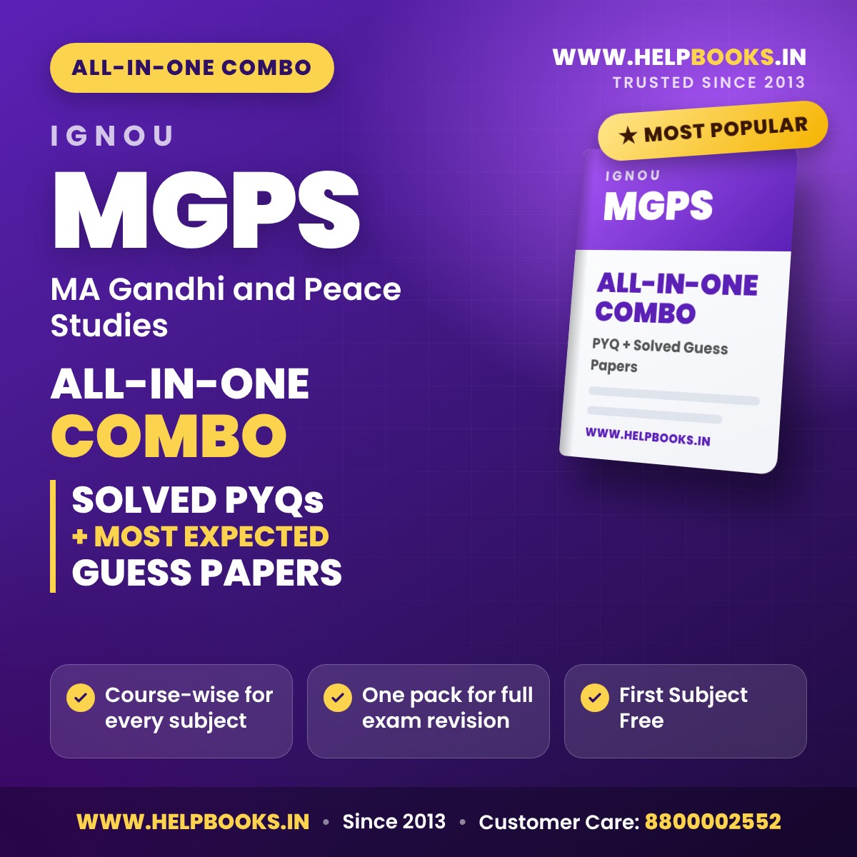 IGNOU MGPS All-in-One Combo PDF - helpbooks.in