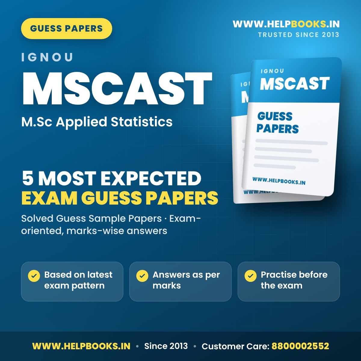 IGNOU MSCAST 5 Most Expected Guess Papers PDF - helpbooks.in