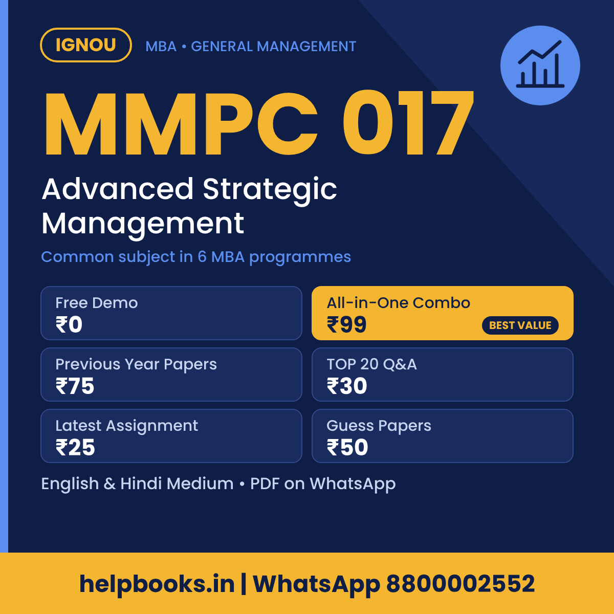 IGNOU MMPC 017 Advanced Strategic Management MBA solved assignment, previous year papers and TOP 20 questions PDF