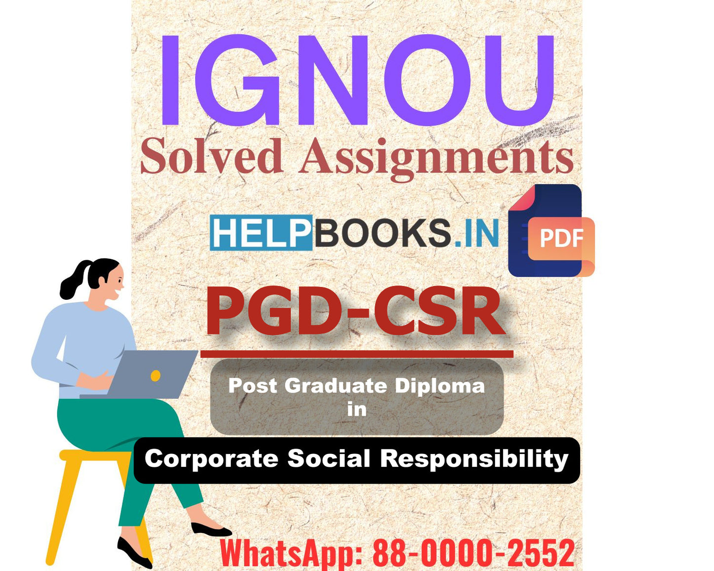 IGNOU PGDCSR 2024 Solved Assignment-Post Graduate Diploma in Corporate Social Responsibility