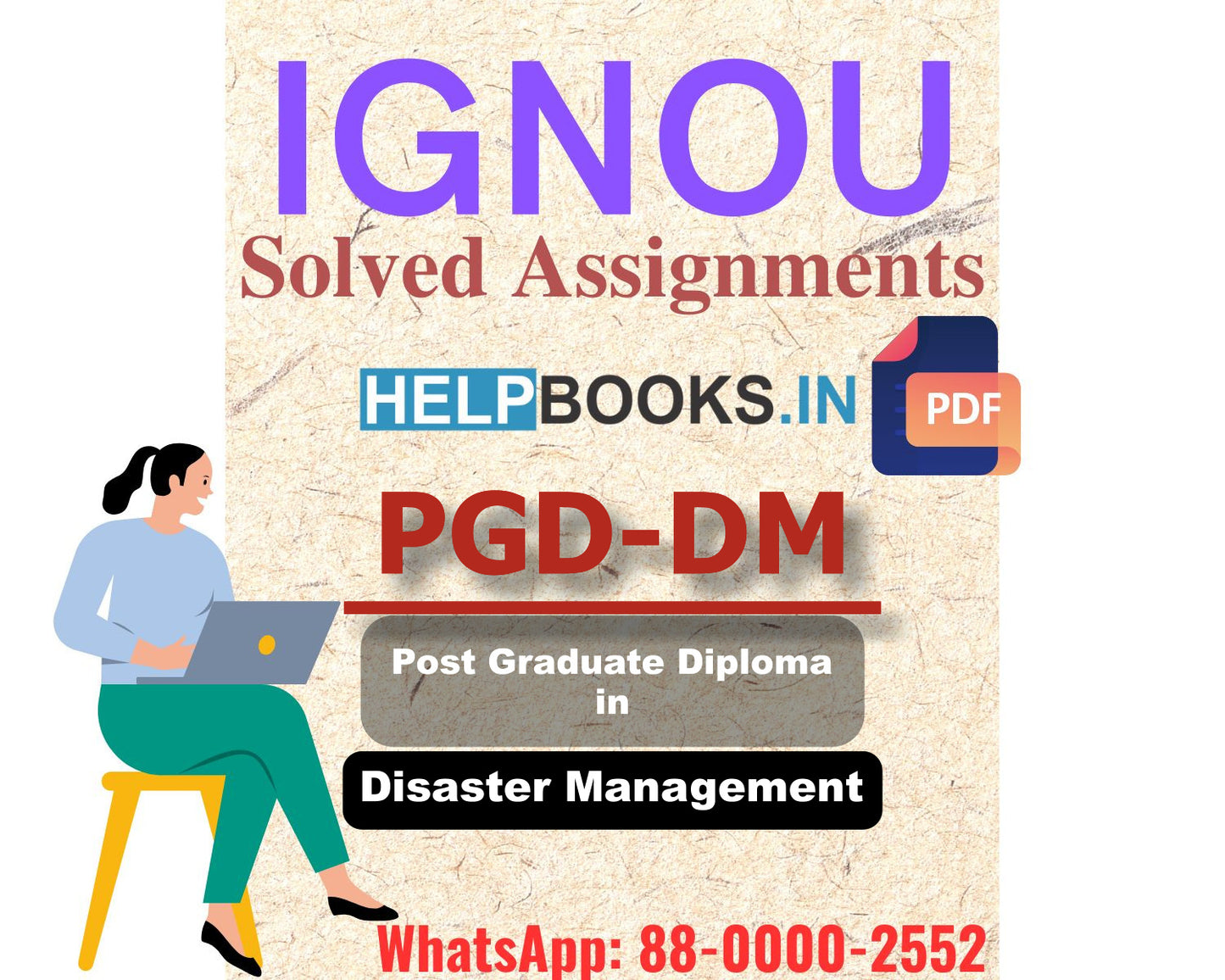 IGNOU PGDDM 2024 Solved Assignment-Post Graduate Diploma in Disaster Management