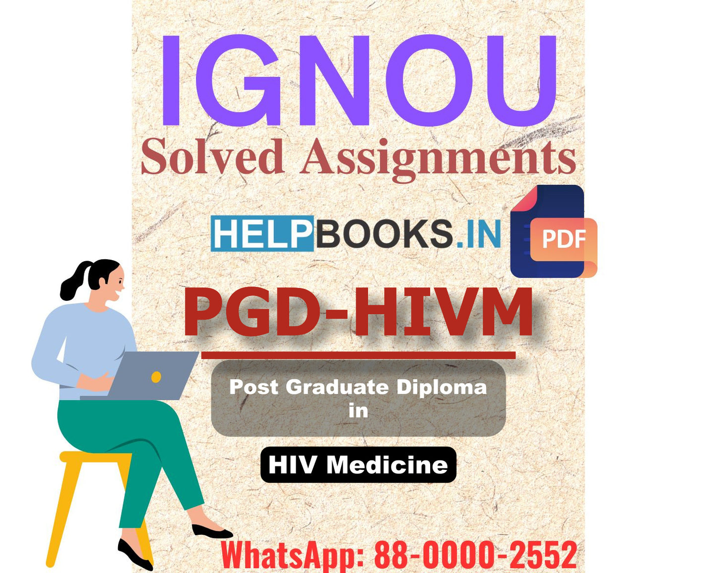 IGNOU PGDHIVM 2024 Solved Assignment-Post Graduate Diploma in HIV Medicine
