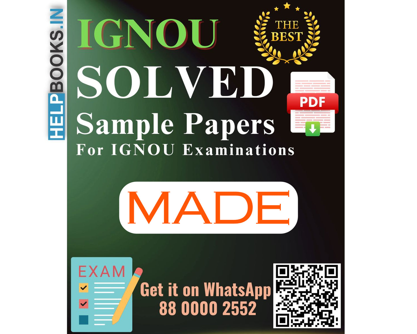 IGNOU Master of Arts (Distance Education) (MADE) | Solved Sample Papers for Exams