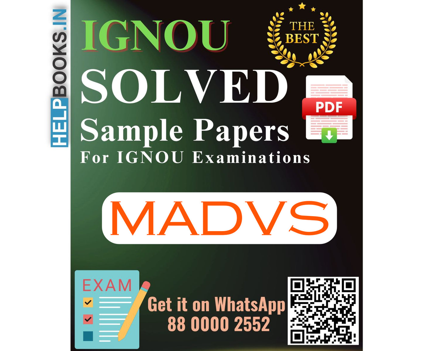 IGNOU Master of Arts (Development Studies) (MADVS) | Solved Sample Papers for Exams