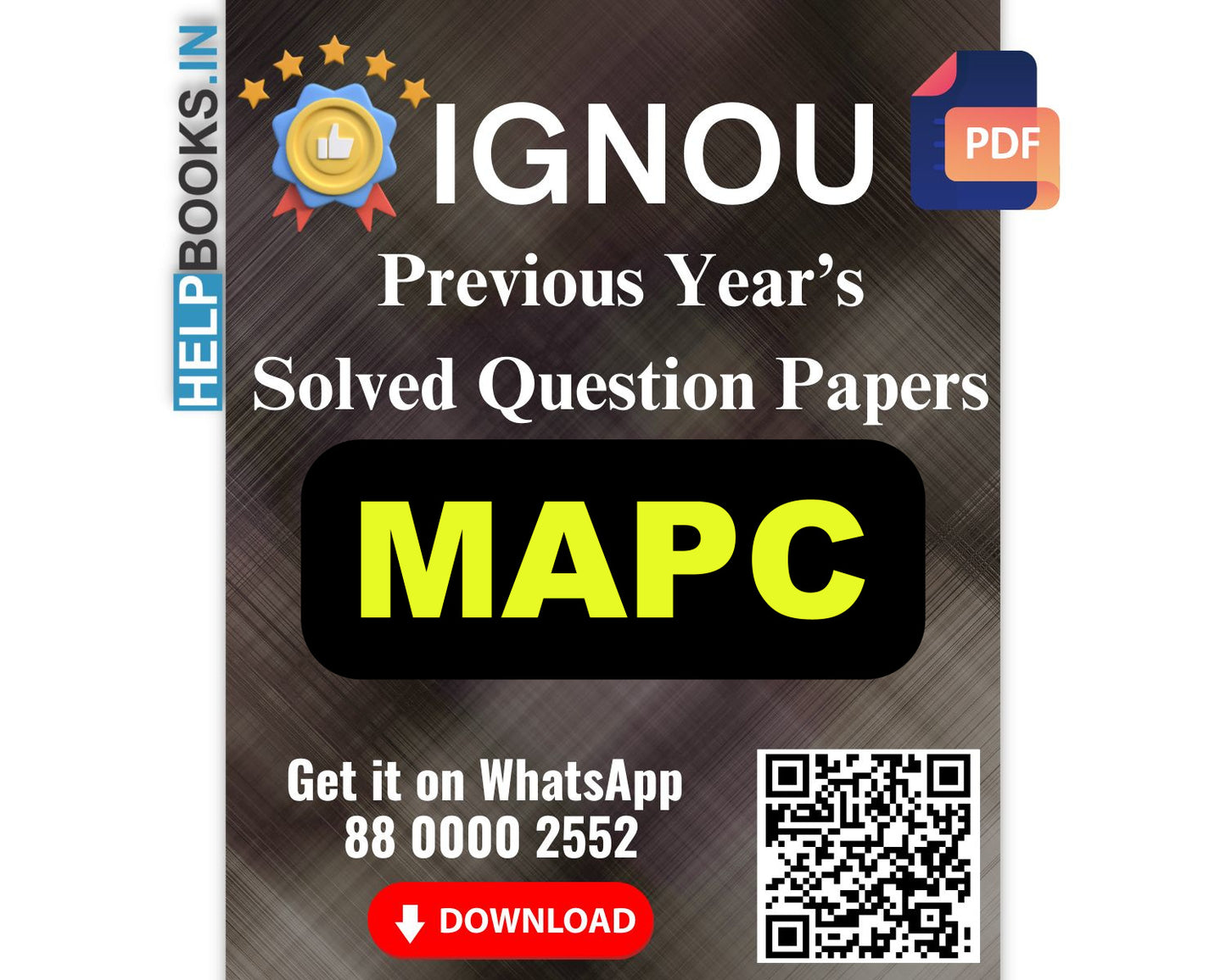 IGNOU Master of Arts (Psychology) (MAPC)- 5 Previous Years Solved IGNOU Question Papers for 2023 Examinations