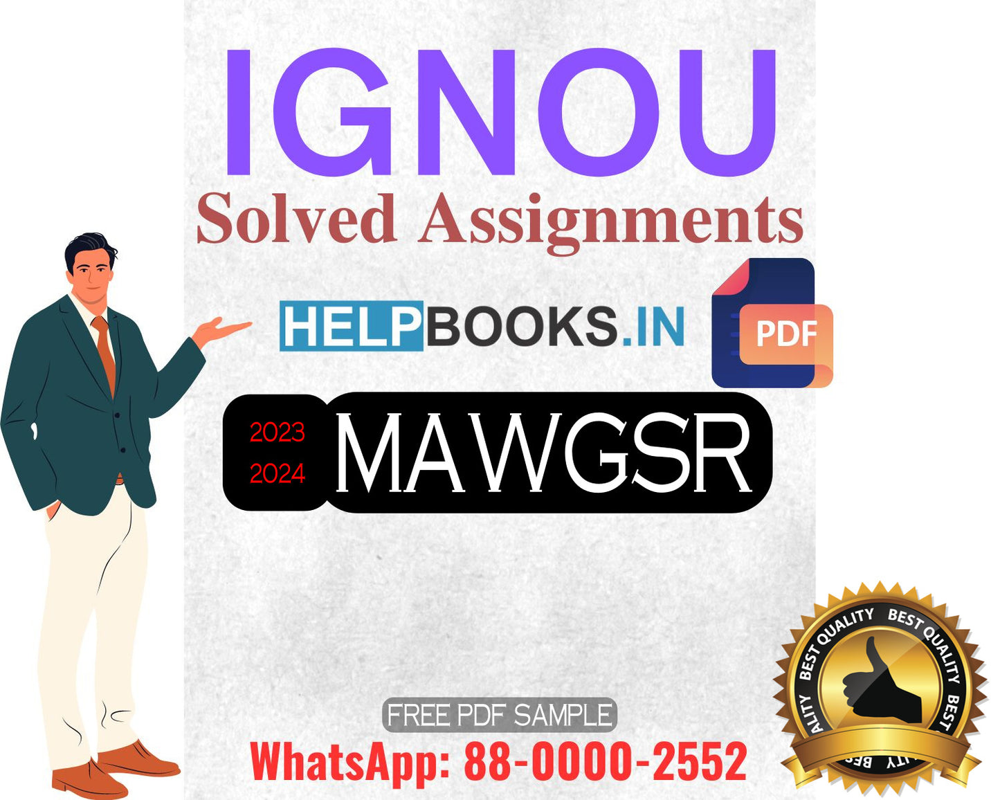 IGNOU Master's Degree Programme Latest IGNOU Solved Assignment 2023-24 & 2022-23 Sessions : MAWGSR Master of Arts Women and Gender Studies Solved Assignments