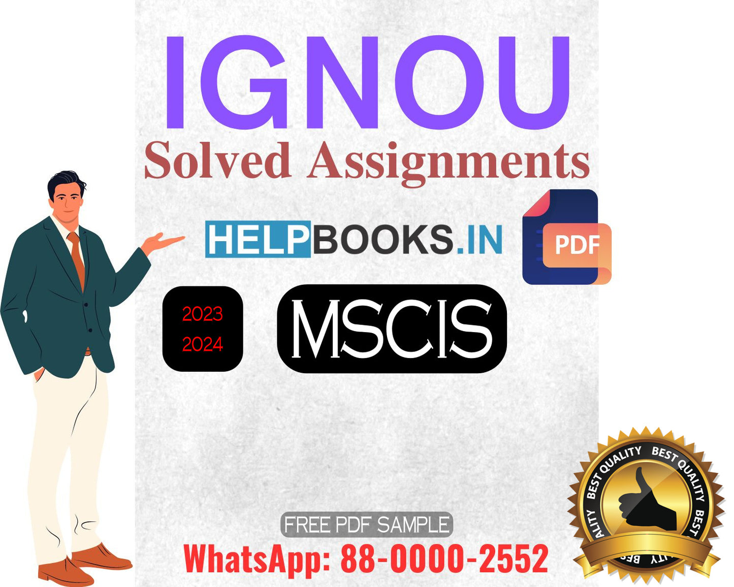 IGNOU Master's Degree Programme Latest IGNOU Solved Assignment 2023-24 & 2022-23 Sessions : MSCIS Master of Science Information Security Solved Assignments