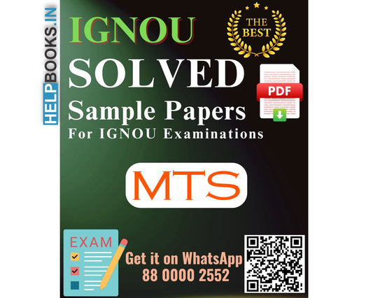 IGNOU Master of Arts Translation Studies (MTS) | Solved Sample Papers for Exams