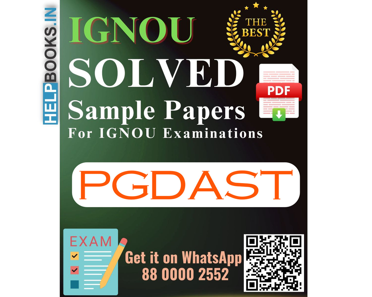 IGNOU Post Graduate Diploma in Applied Statistics (PGDAST) | Solved Sample Papers for Exams
