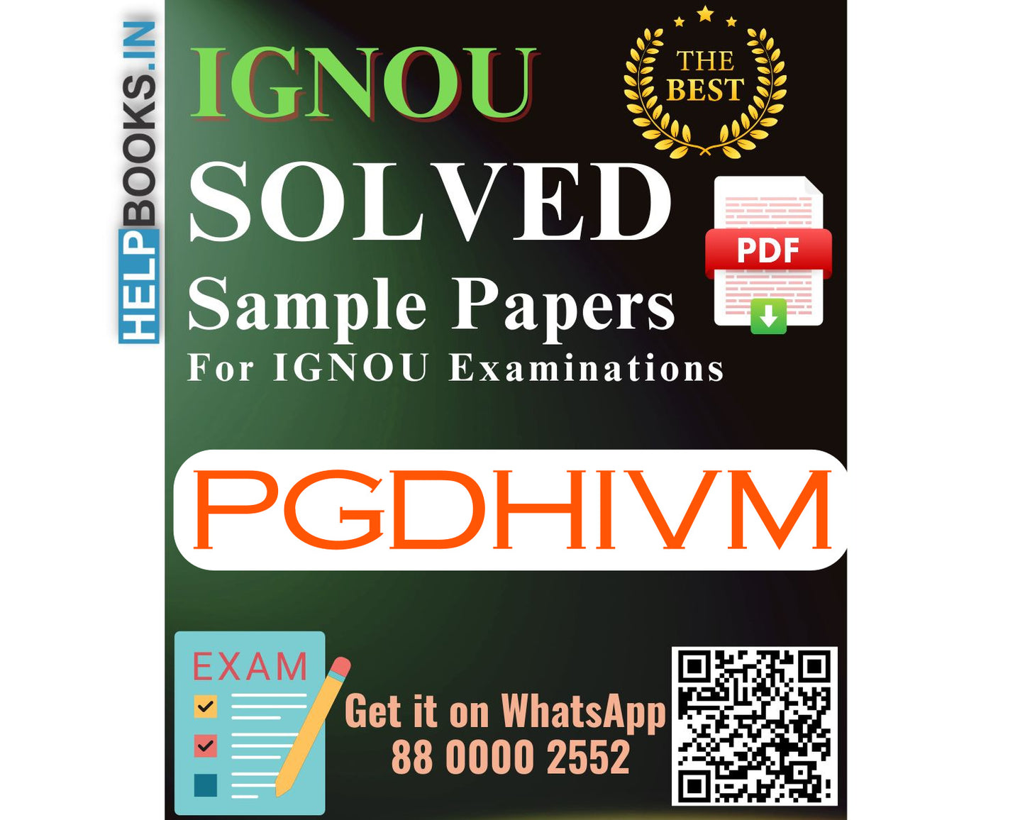 IGNOU Post Graduate Diploma in HIV Medicine (PGDHIVM) | Solved Sample Papers for Exams