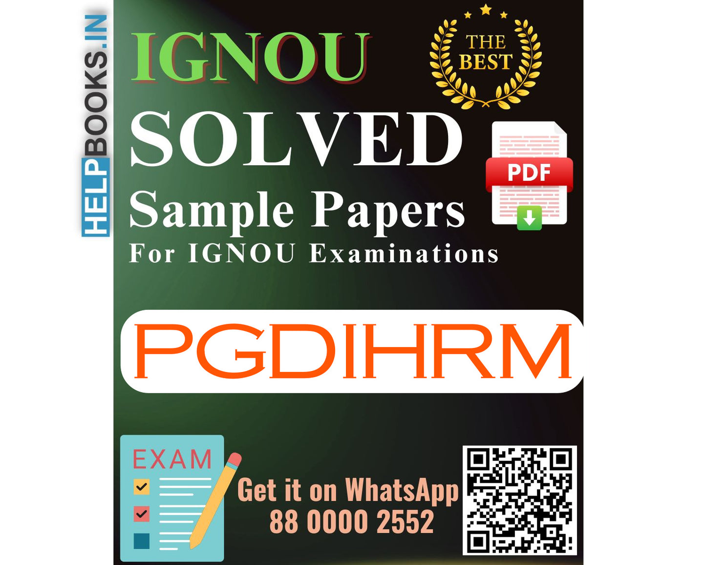 IGNOU Post Graduate Diploma in Human Resource Management (PGDIHRM) | Solved Sample Papers for Exams
