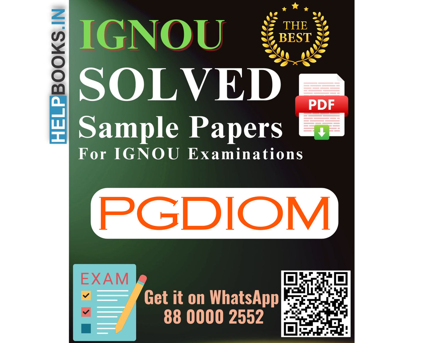 IGNOU Post Graduate Diploma in Operations Management (PGDIOM) | Solved Sample Papers for Exams