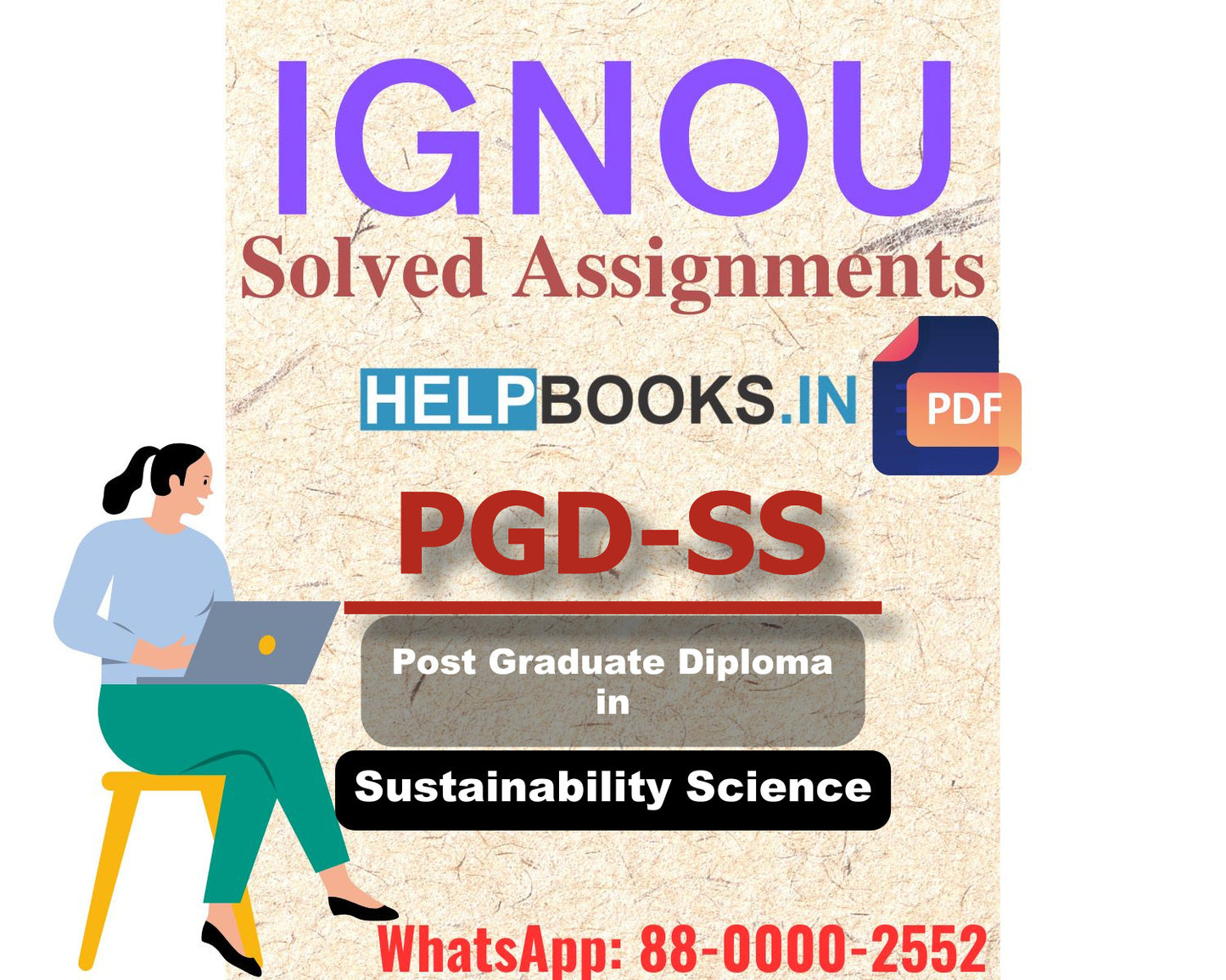 IGNOU PGDSS 2024 Solved Assignment-Post Graduate Diploma in Sustainability Science